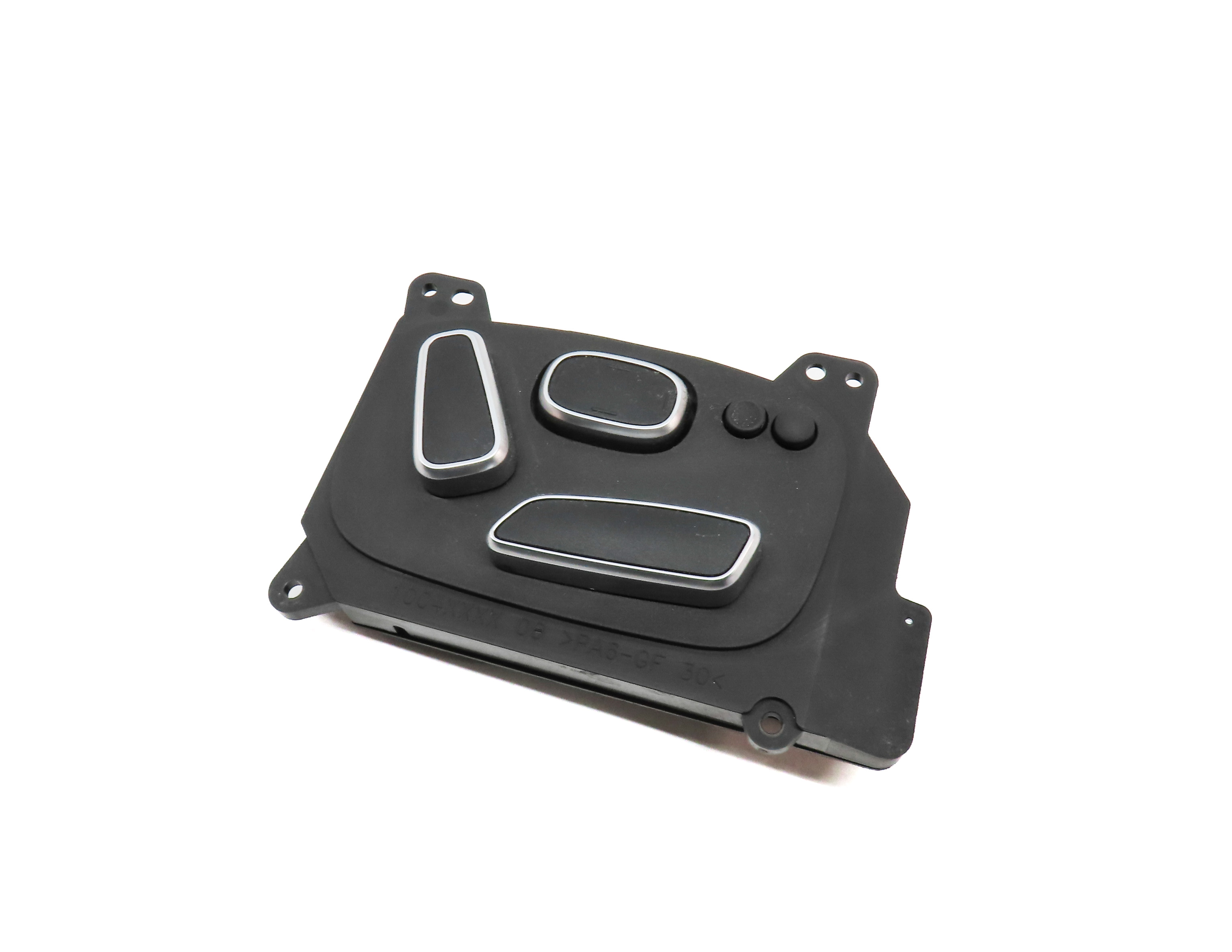 13 RANGE ROVER L405 RIGHT PASSENGER SEAT POSITION ADJUST SWITCH (Black & Silver) — exact item pictured